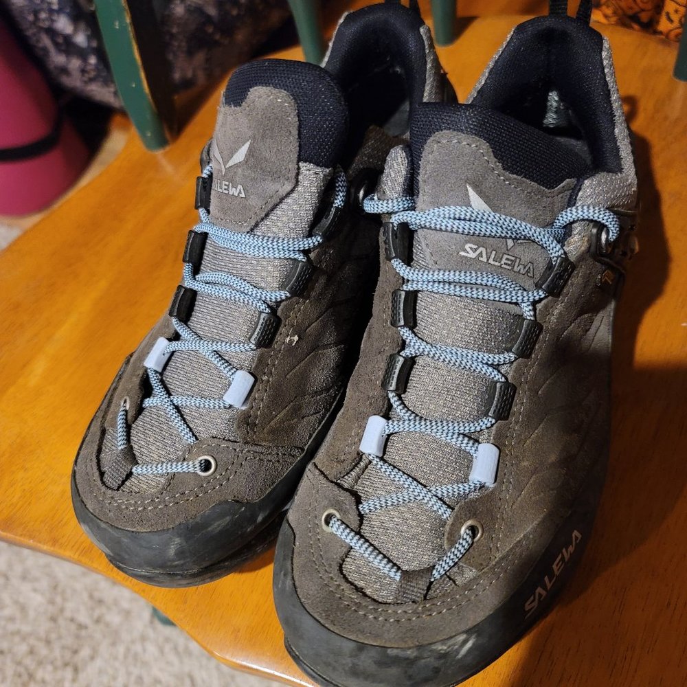 NOT AVAILABLE. Salewa women's hike shoes